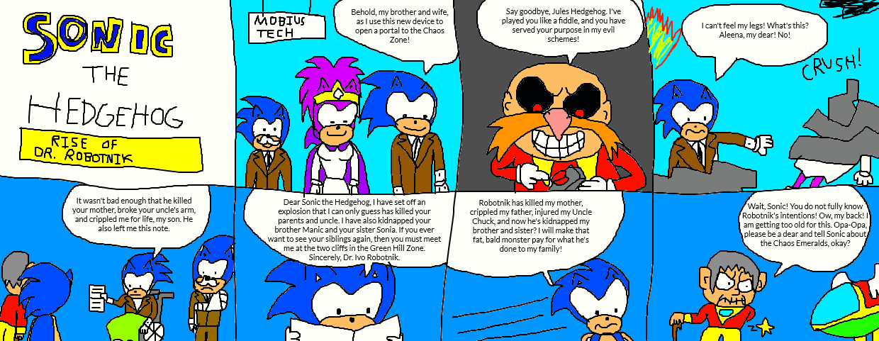 Sonic the Hedgehog 1 by LuciferTheShort on DeviantArt