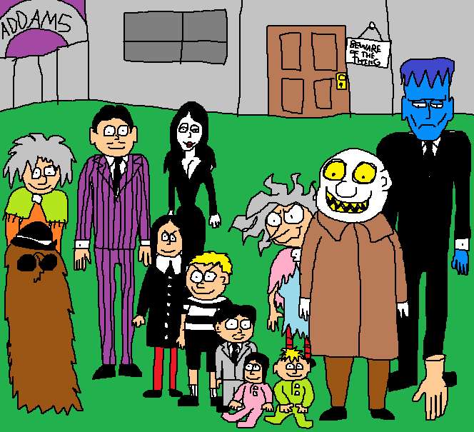 The Addams Family- A Reunion to Remember by LuciferTheShort on DeviantArt