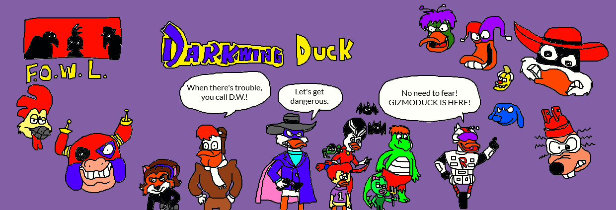 Darkwing Duck comic The Duck Knight Returns