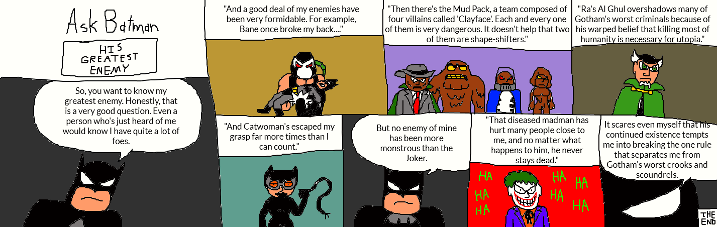 Ask Batman: His Greatest Enemy