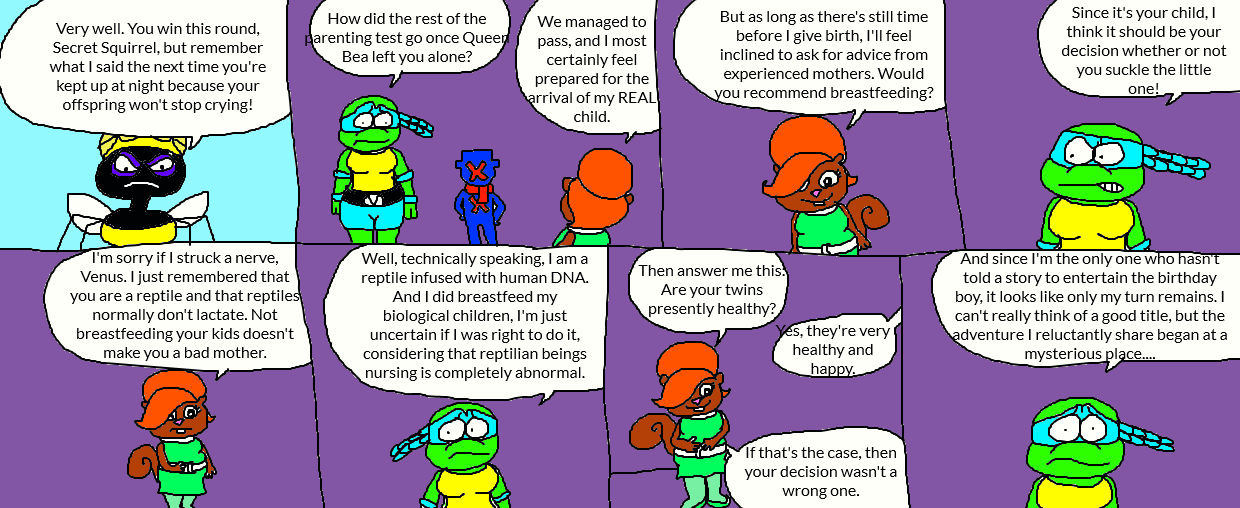 Birthday Comic Page 4 by LuciferTheShort on DeviantArt
