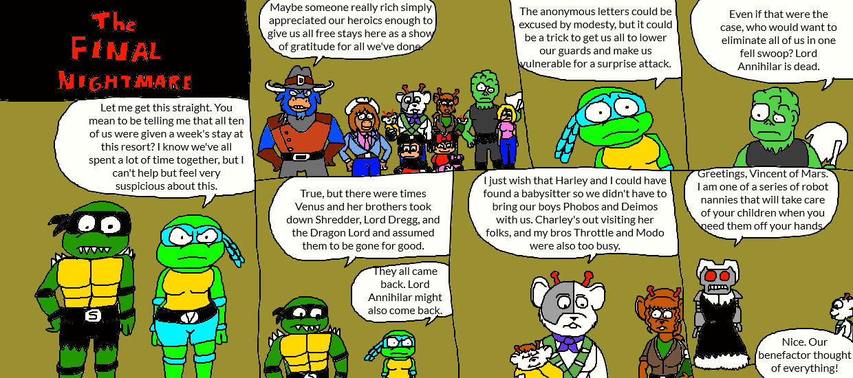 The Final Nightmare Page 1 by LuciferTheShort on DeviantArt