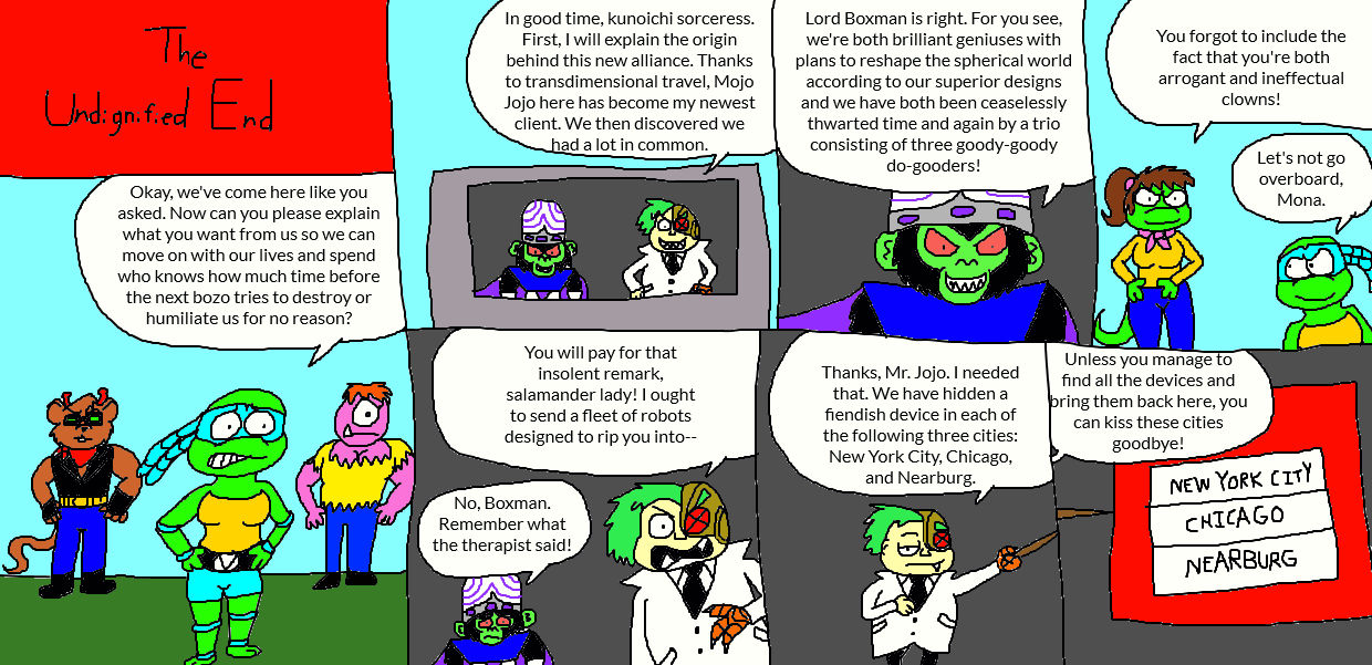 The Undignified End Page 1 by LuciferTheShort on DeviantArt