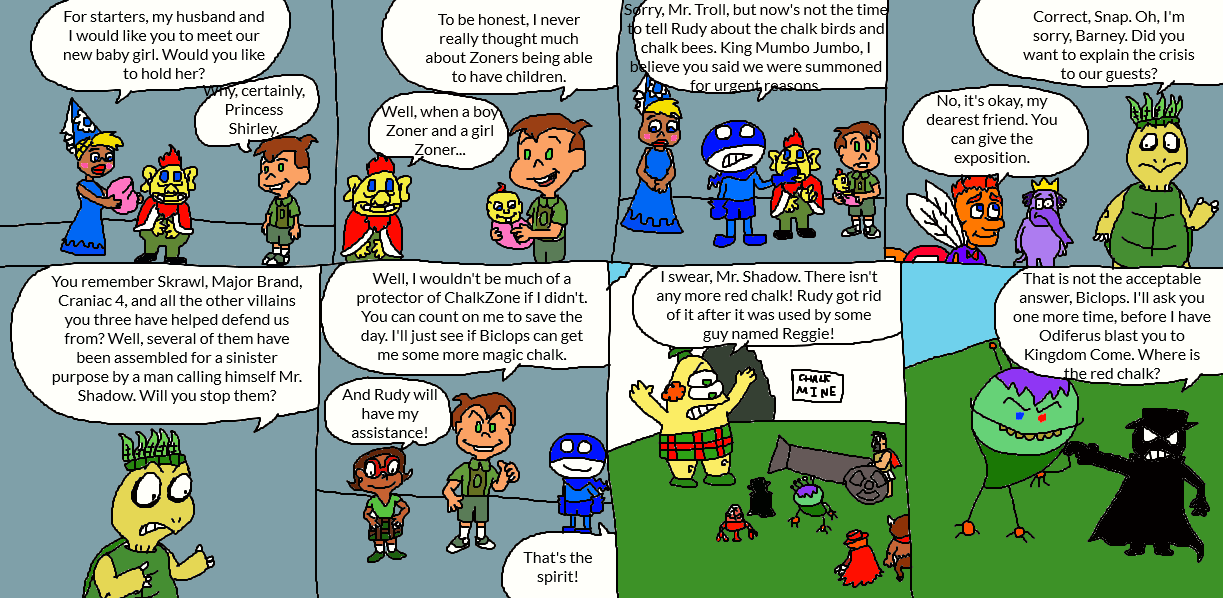 ChalkZone: The End Page 5 by LuciferTheShort on DeviantArt