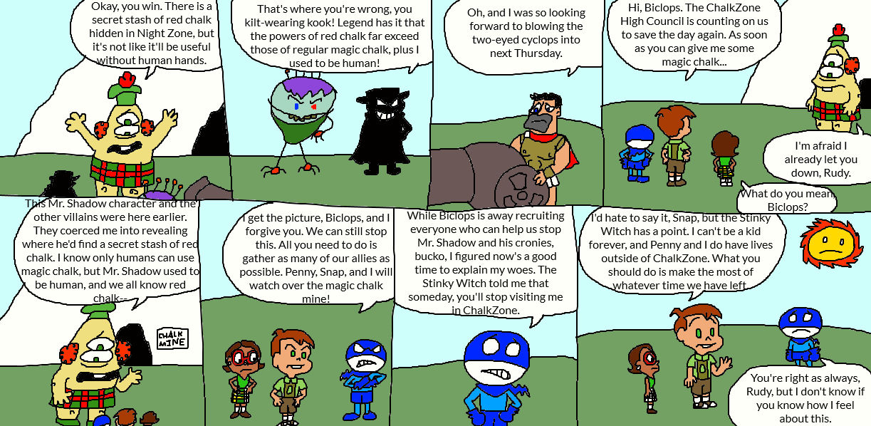 ChalkZone The End Page 6 by LuciferTheShort on DeviantArt