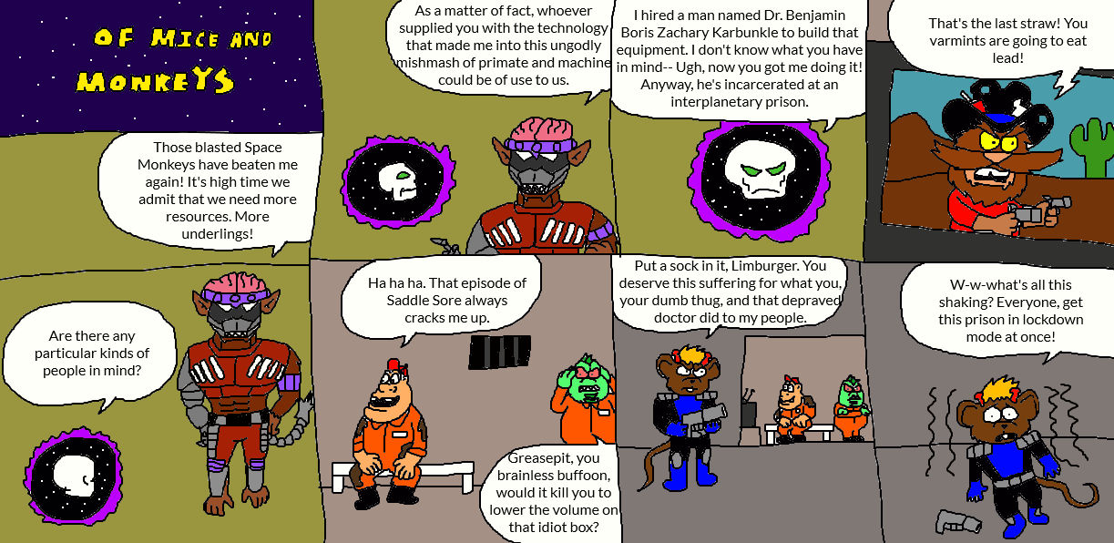 Of Mice and Monkeys Page 1 by LuciferTheShort on DeviantArt