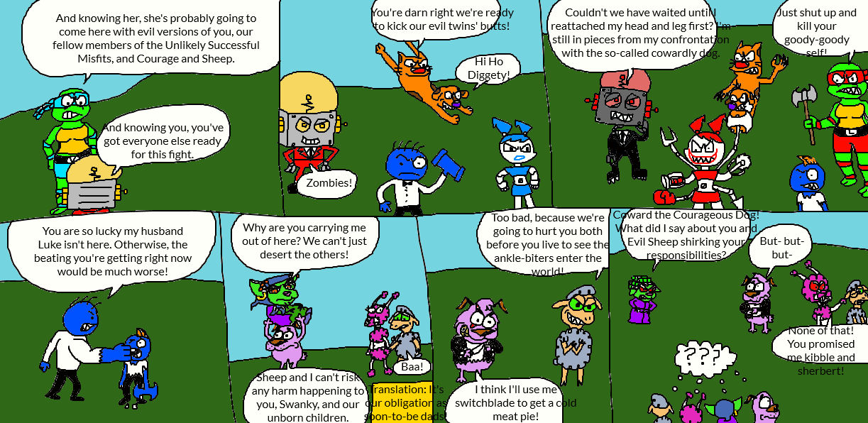 Dawn of Evil Page 9 by LuciferTheShort on DeviantArt