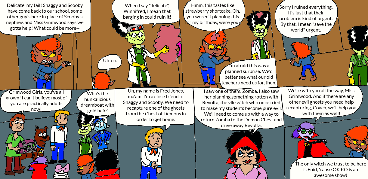 The 13th Ghost of Scooby-Doo Page 9 by LuciferTheShort on DeviantArt