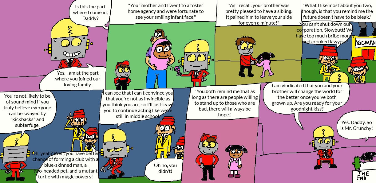 How Robot Jones Became a Father Page 3 (END) by LuciferTheShort on