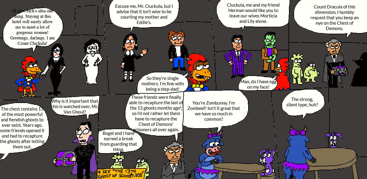 Mega Monster Mash Page 2 by LuciferTheShort on DeviantArt