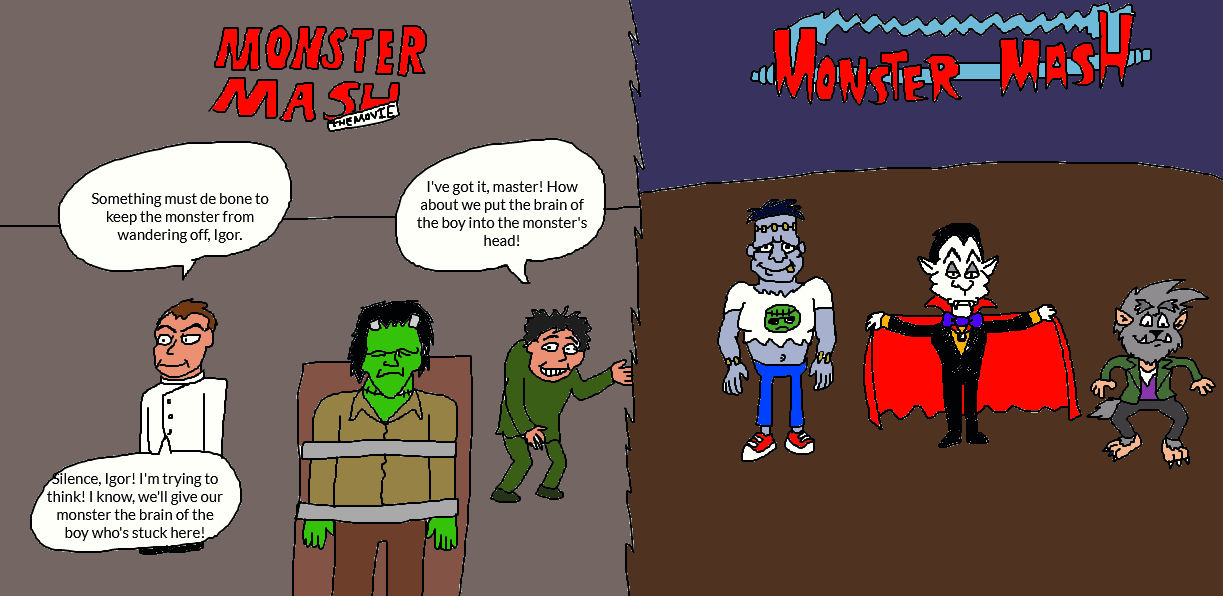 The Two Monster Mash Movies by LuciferTheShort on DeviantArt