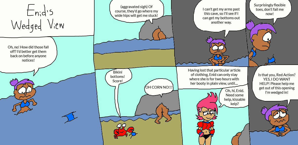 Enid's Wedged View Page 1 by LuciferTheShort on DeviantArt