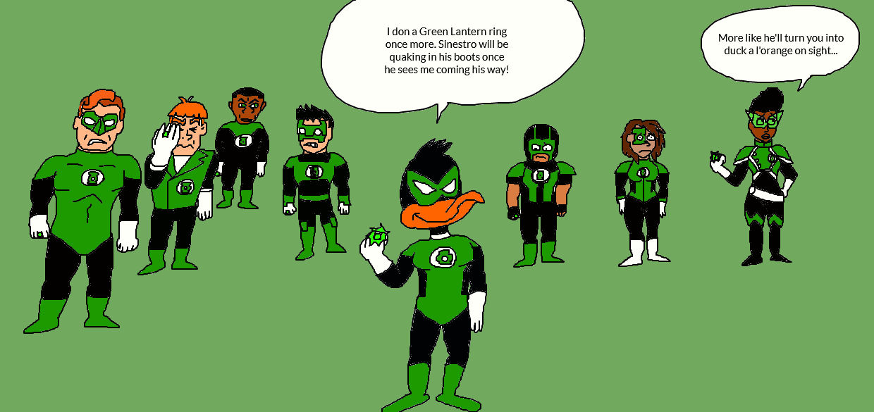 The Green Loontern Strikes Again by LuciferTheShort on DeviantArt