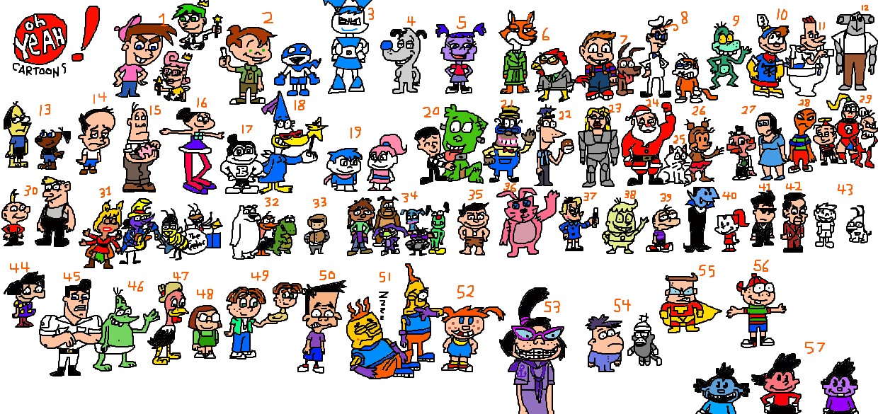 Oh Yeah! Cartoons Retrospective Part 1 of 2 by LuciferTheShort on