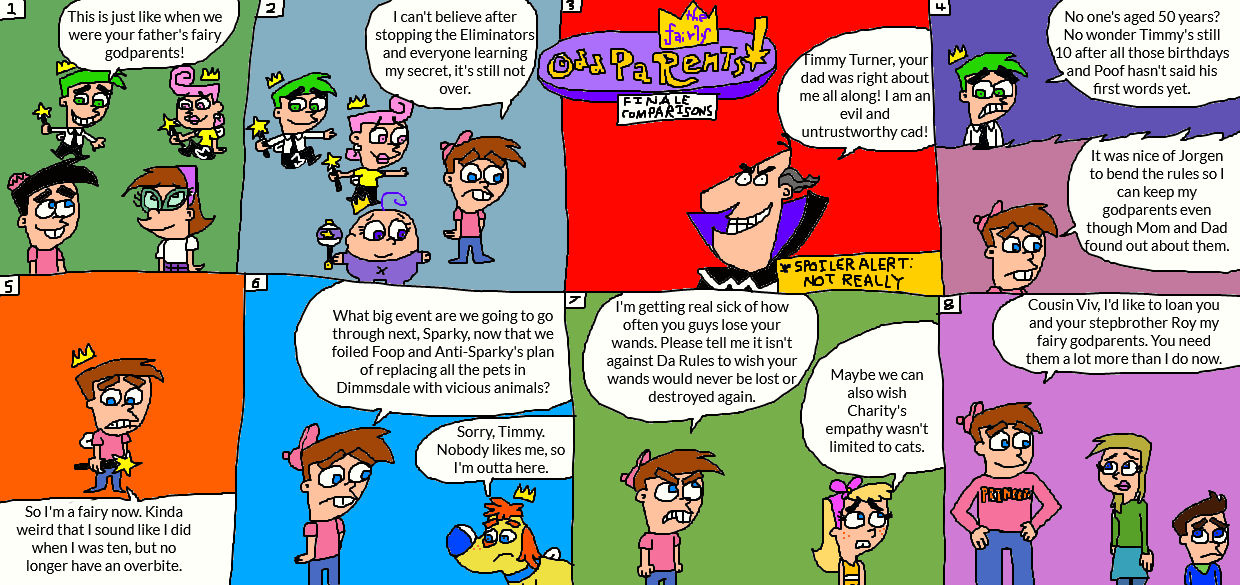 The Fairly OddParents Finale Comparisons by LuciferTheShort on DeviantArt