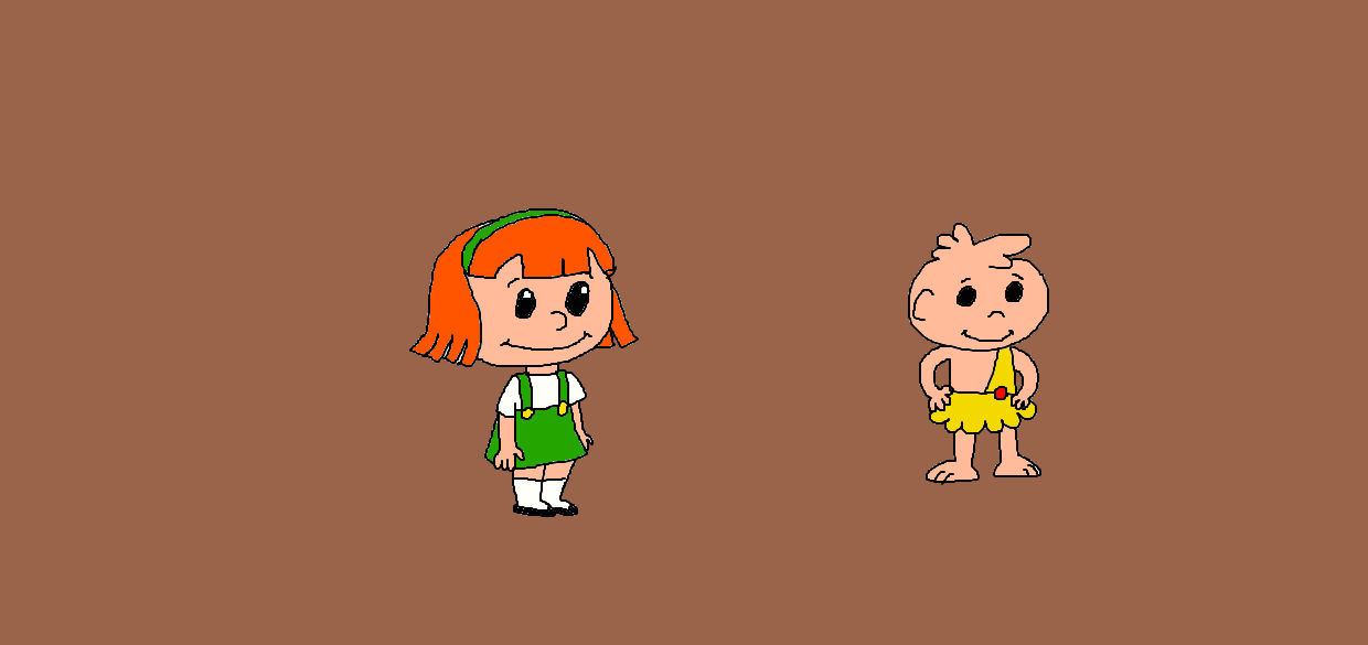Little Suzy and Jungle Boy by LuciferTheShort on DeviantArt