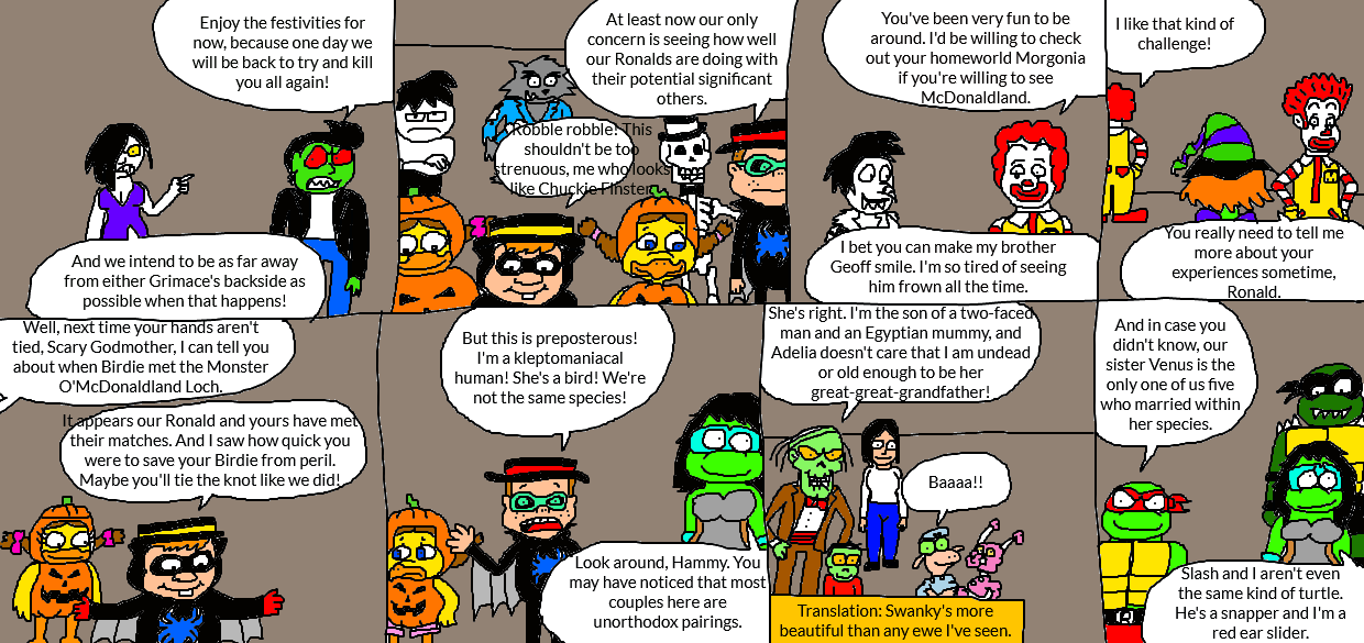 A Gruesome Gala Page 9 by LuciferTheShort on DeviantArt
