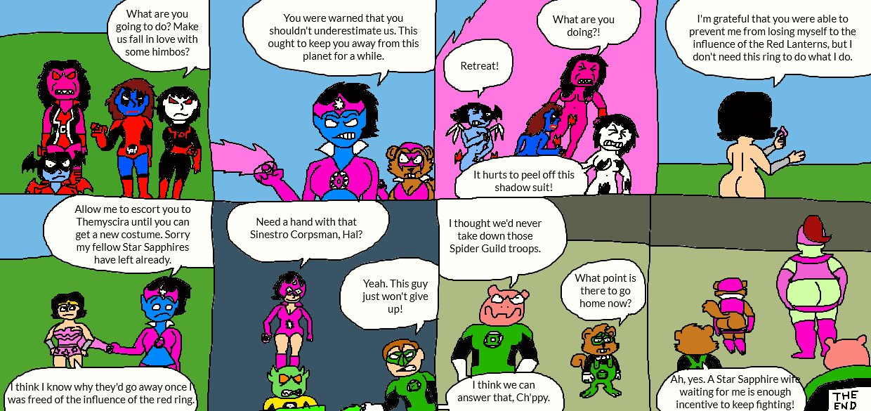 The Red Amazon Page 4 (END) by LuciferTheShort on DeviantArt