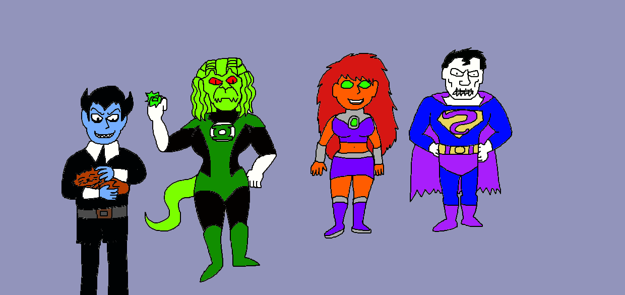 Drawing DC Characters by LuciferTheShort on DeviantArt