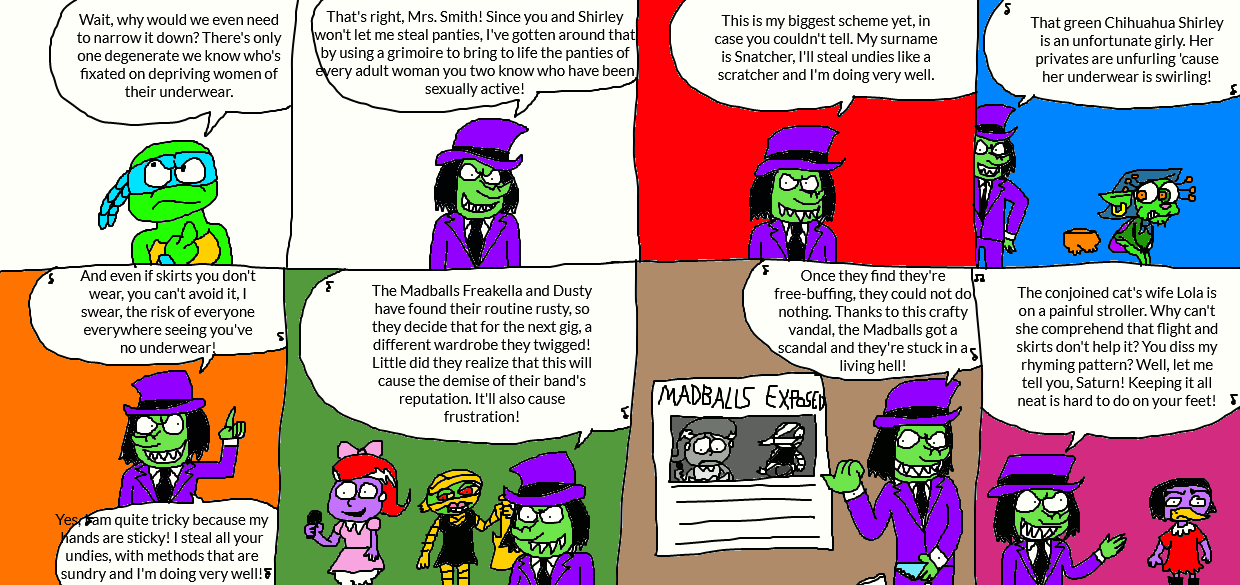 March of the Unmentionables Page 3 by LuciferTheShort on DeviantArt