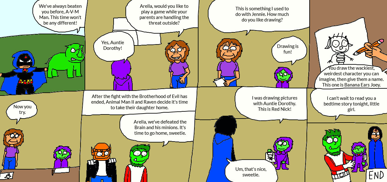 A Normal Day for the Logans Page 4 (END) by LuciferTheShort on DeviantArt