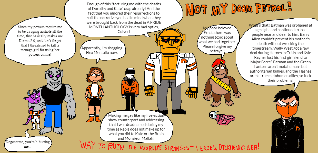 History of the Doom Patrol 10: Dennis Culver by LuciferTheShort on ...