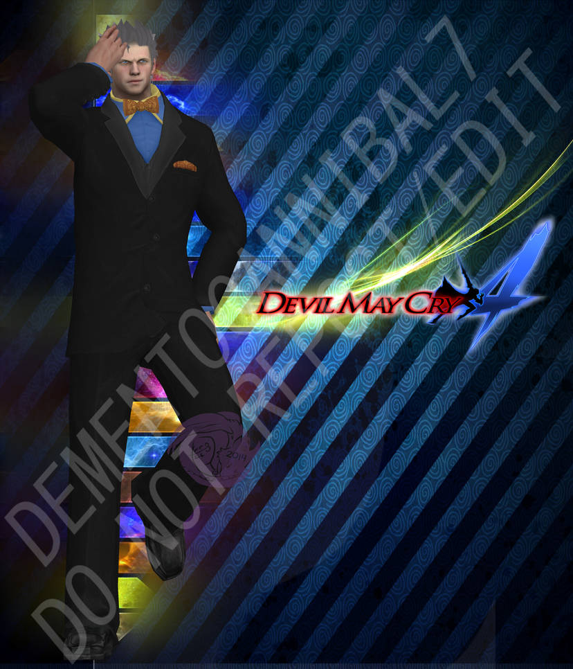Vergil DMC4 Tuxedo XNA by DementoCannibal7 on DeviantArt