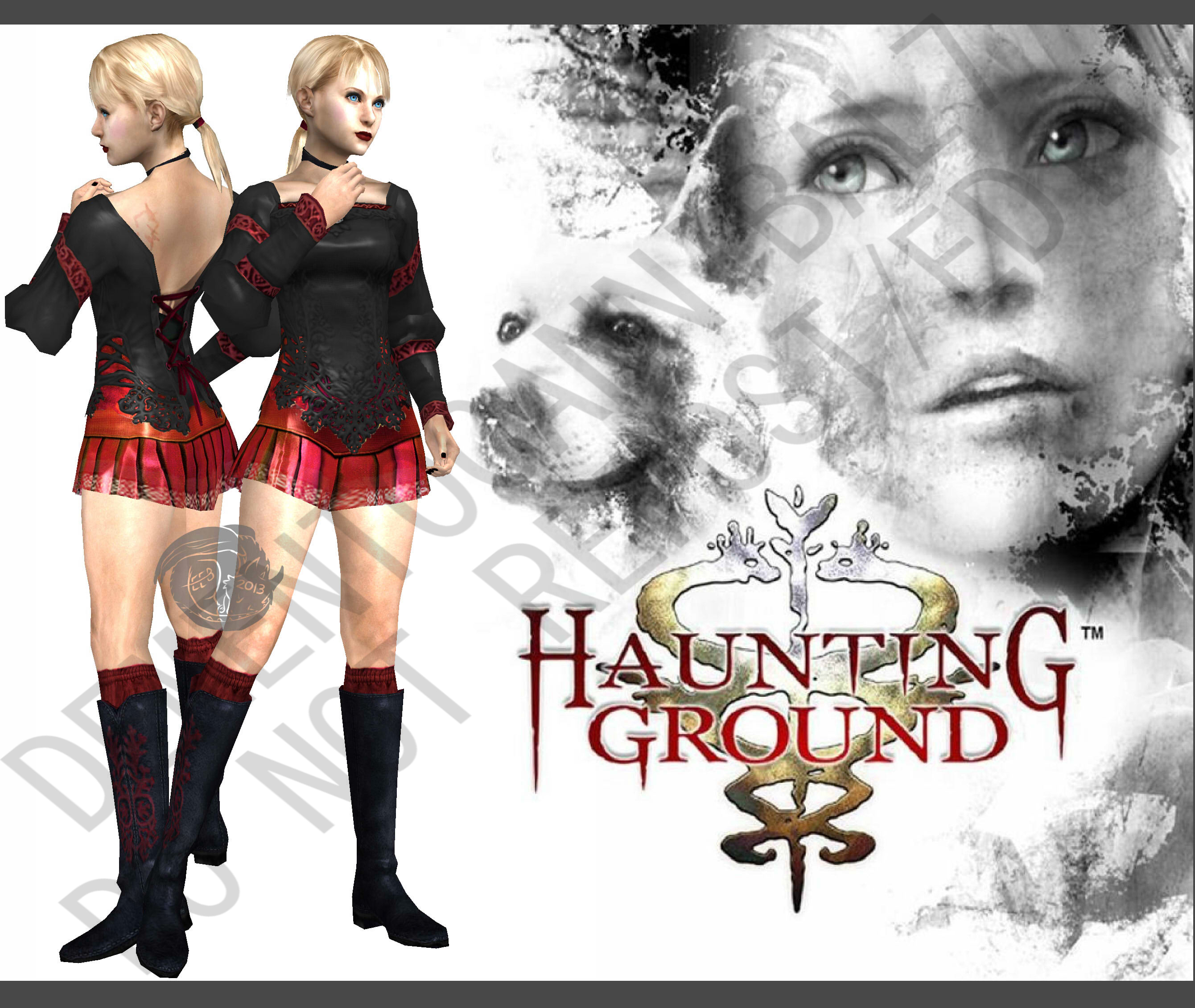 Haunting Ground Fiona Goth XNA by DementoCannibal7 on DeviantArt
