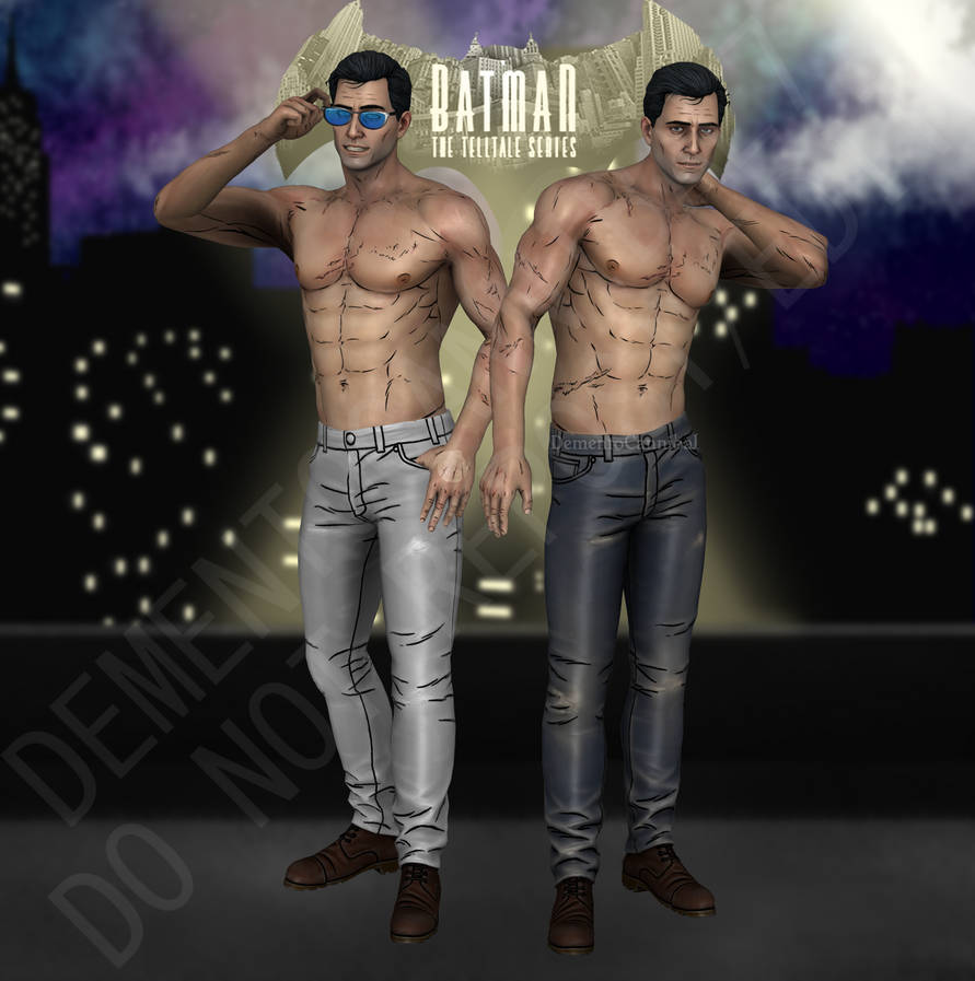BTTS Shirtless Bruce Wayne Mod Pack XNA by DementoCannibal7 on DeviantArt