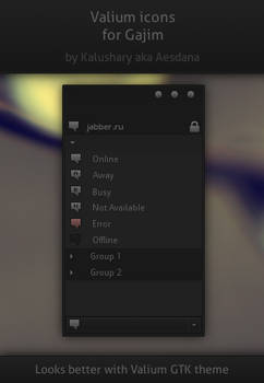 Valium icons for gajim