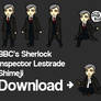 BBC Sherlock- Lestrade Shimeji