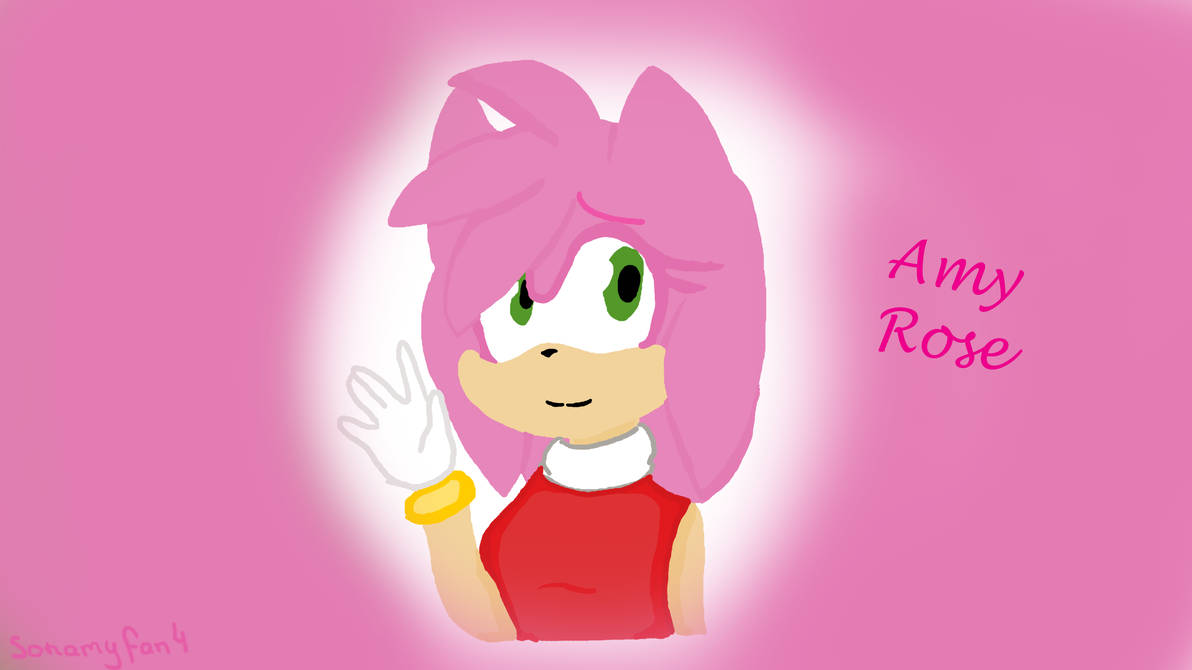 Amy Rose by Sonamyfan4 on DeviantArt