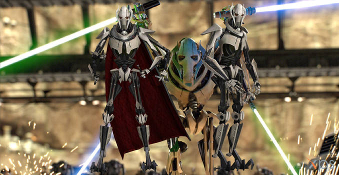 Star Wars Force Arena General Grievous