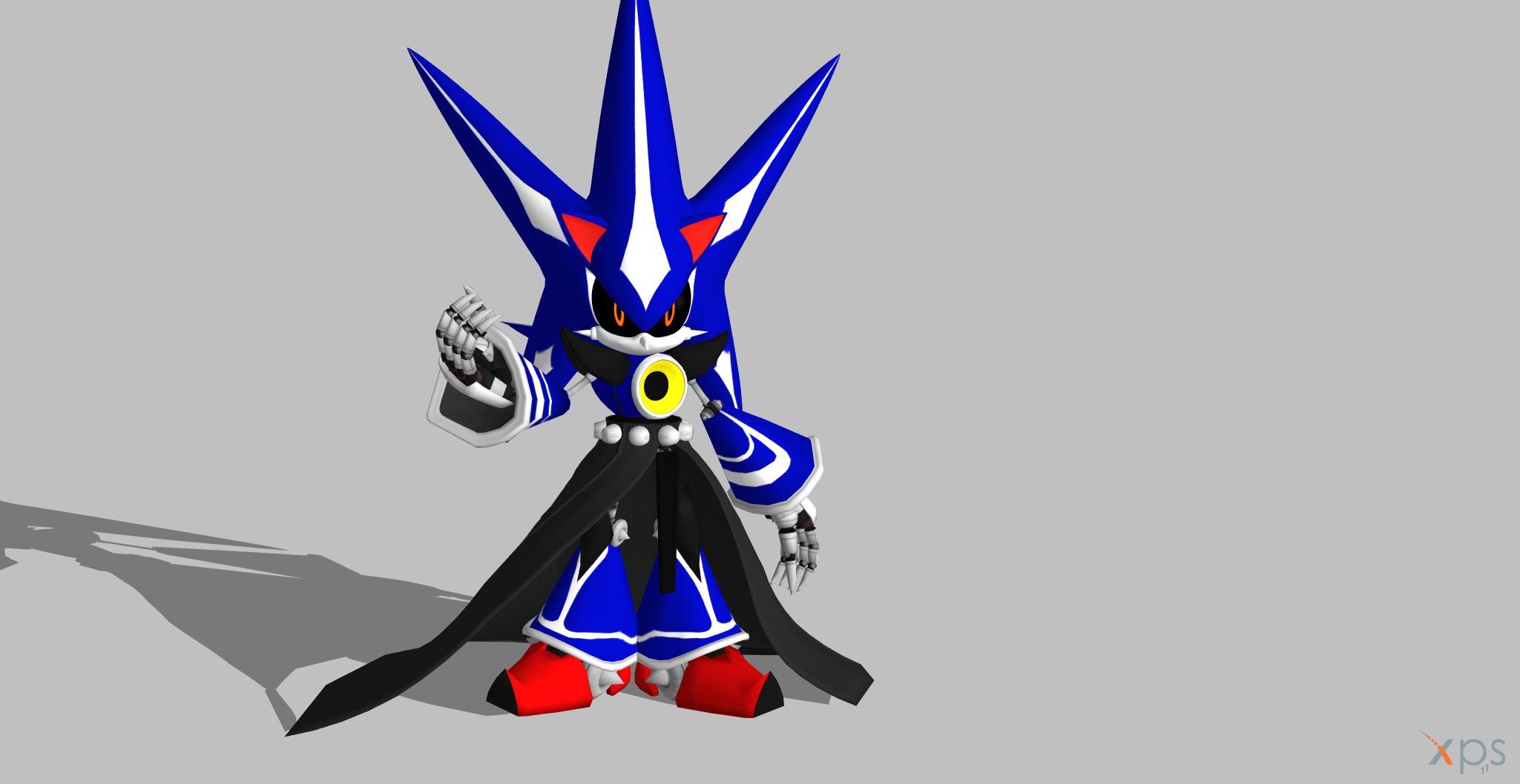 Super Neo Metal Sonic by moodyEquinox on DeviantArt