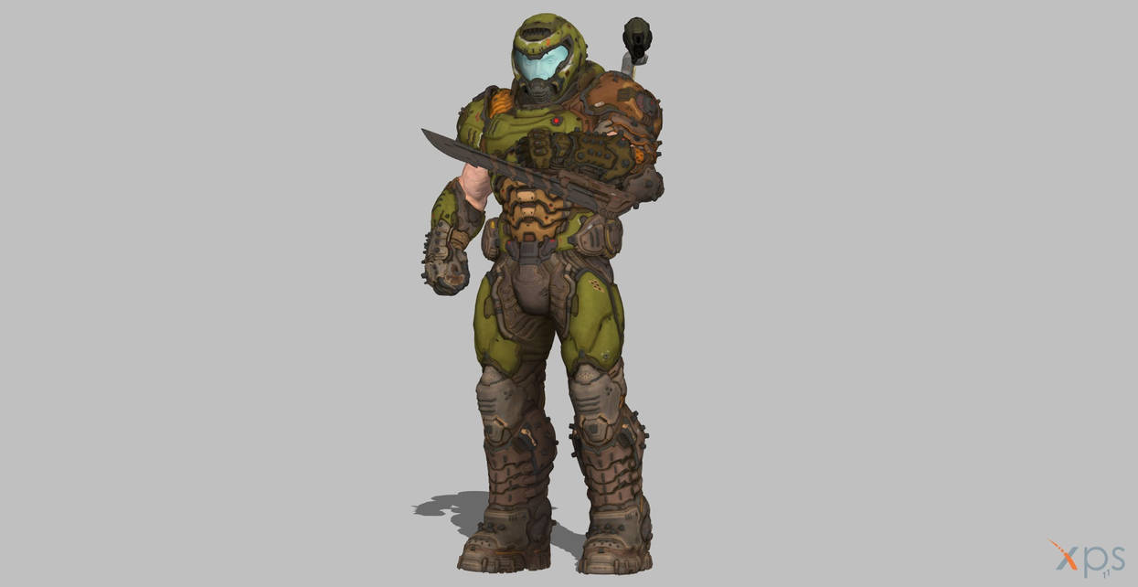 doom slayer model kit