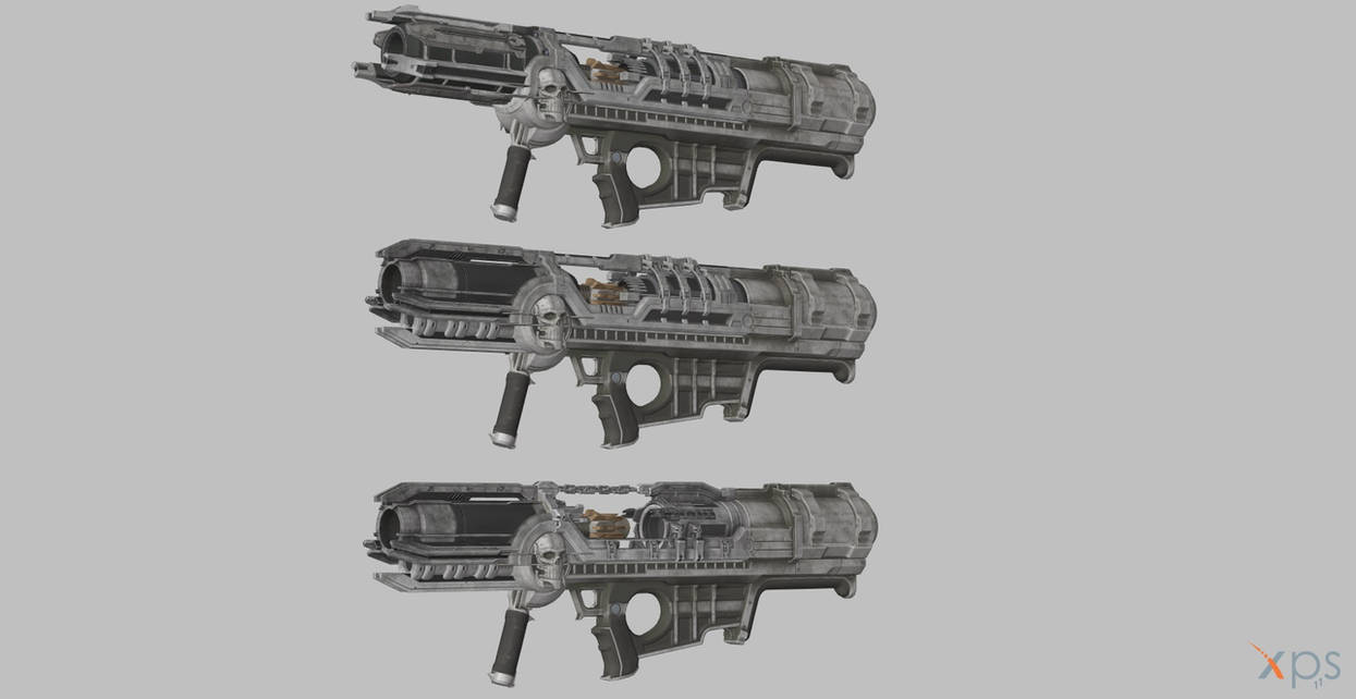 DOOM Eternal Rocket Launcher by BlinkJisooXPS on DeviantArt