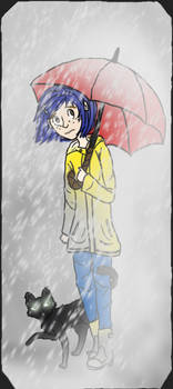 Rainy Day Coraline