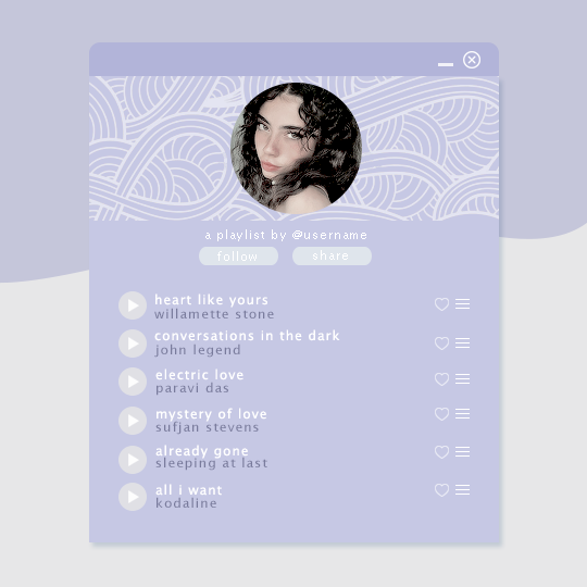 PLAYLIST TEMPLATE by rgnaroc by rgnaroc on DeviantArt