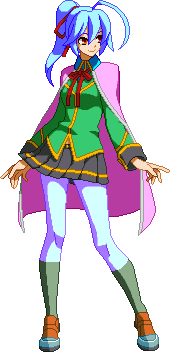 Blazblue Chrono Phantasma Celica Sprites (FULL) by astromegabito01 on