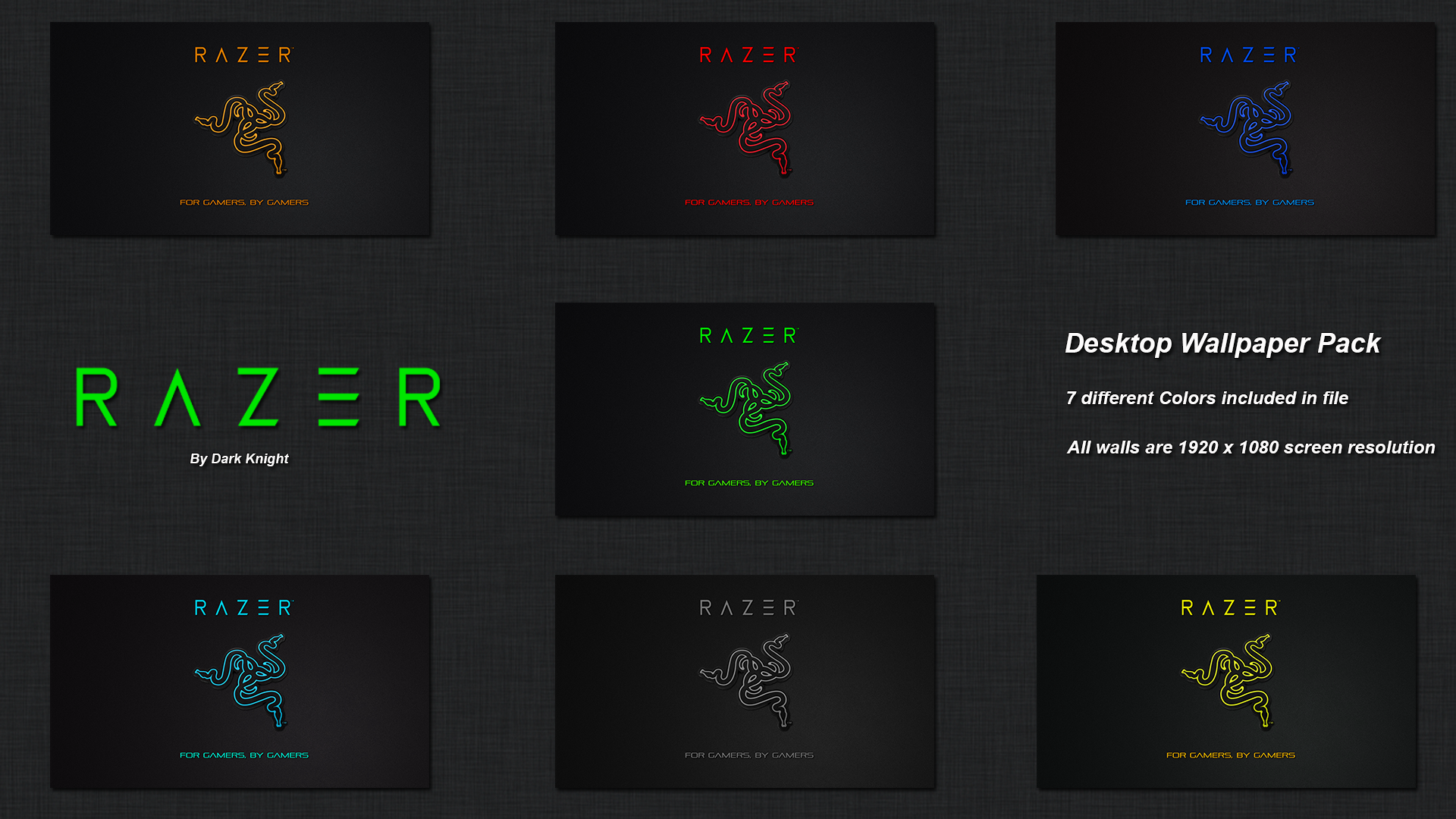 Razer Wallpack by DarkKnight2264 on DeviantArt