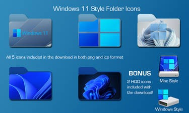 Windows 11 Folder Icons