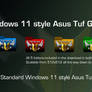 Windows 11 Style Asus Tuf Folders