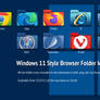Windows 11 Style Browser Folders