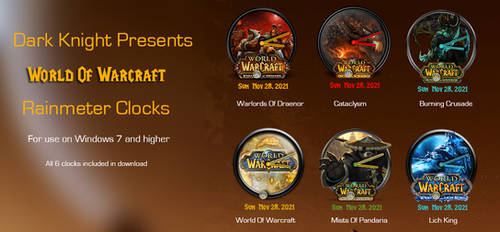 World Of Warcraft Clocks