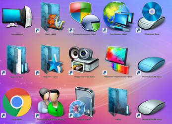 7tsp Work Blue Smoke Icon Pack For Windows 10 22h2