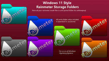 Rainmeter Storage Folders