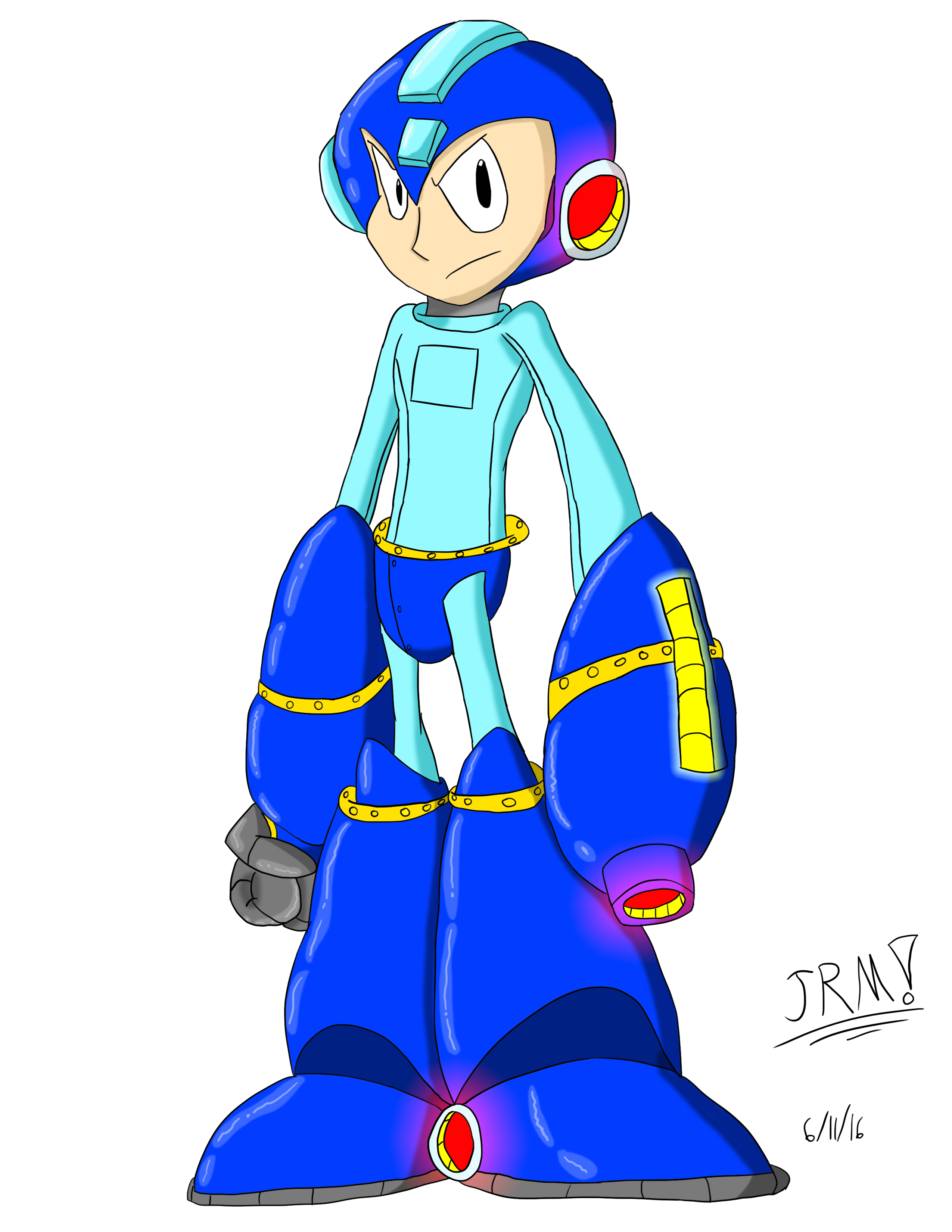 Mega Man by Kraikein on DeviantArt