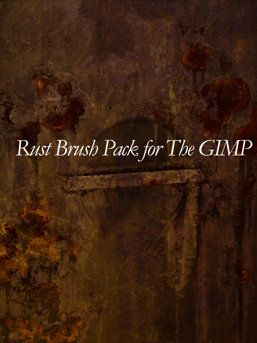 5 Rust Brushes for GIMP