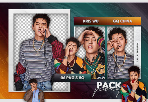 PACK PNG #120| KRIS WU (GQ CHINA)