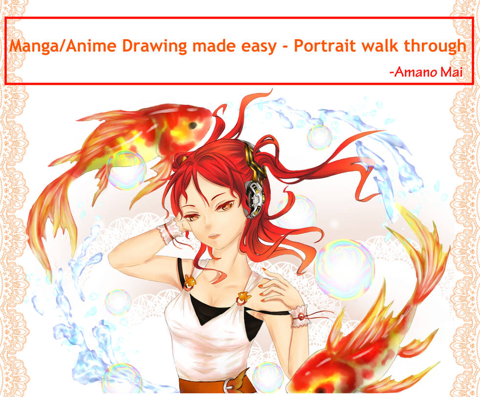 Beginner)-Manga/Anime portrait tutorial by Amano-M on DeviantArt